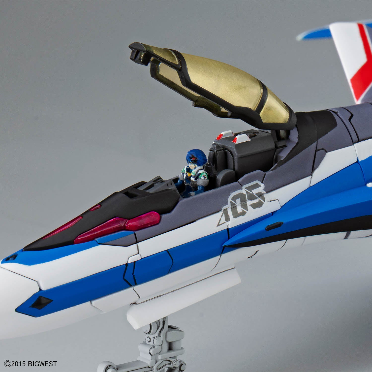 HG 1/100 VF-31J ジークフリード (ハヤテ・インメルマン機)
