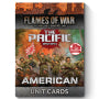 fw258uu The Pacific: American Unit Cards (x36) - Limited Edition