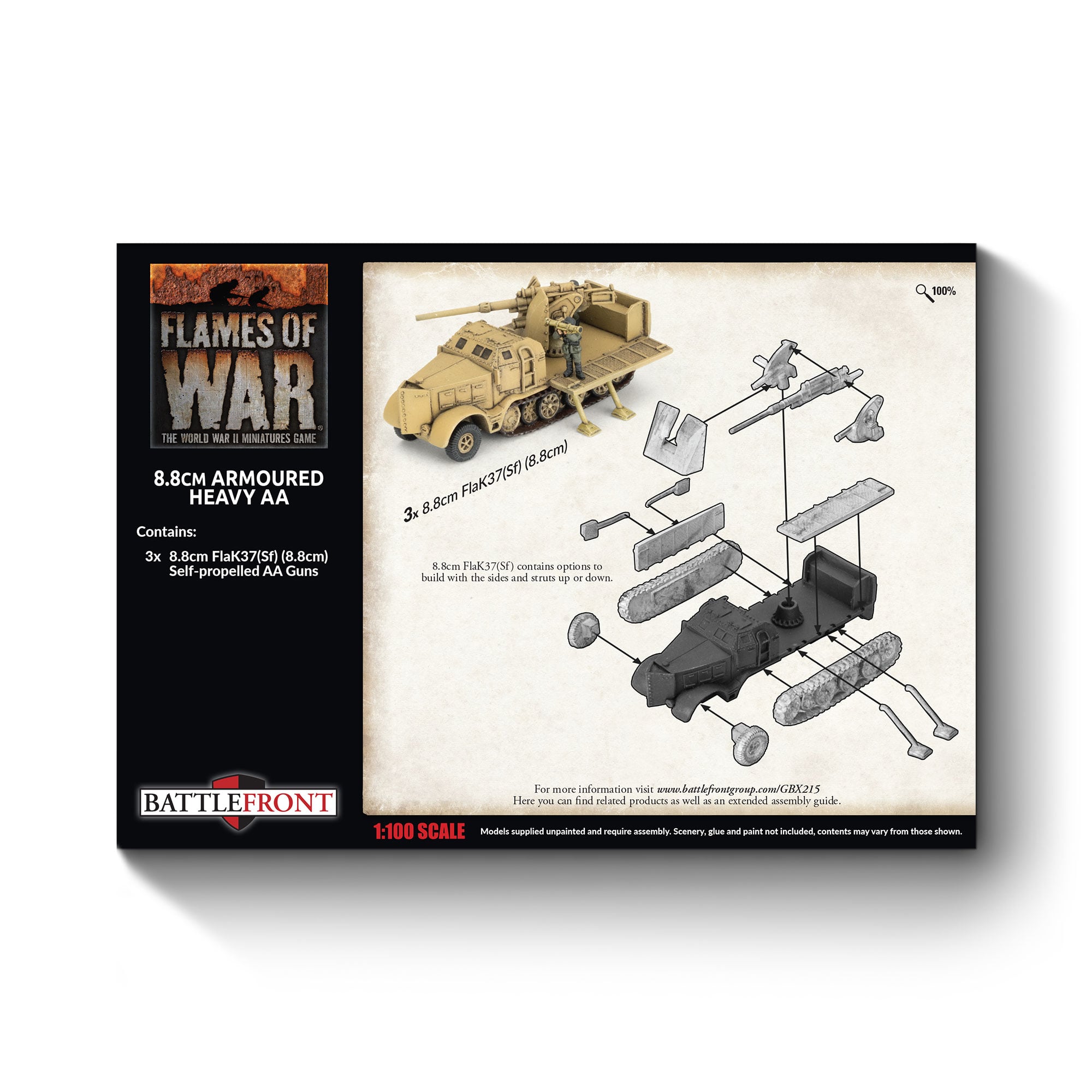 GBX215 8.8cm FlaK37(Sf ) (8.8cm)