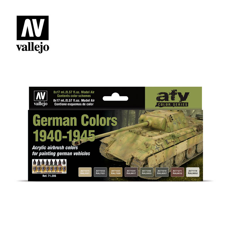71206 ドイツ軍カラーセット 1940-1945