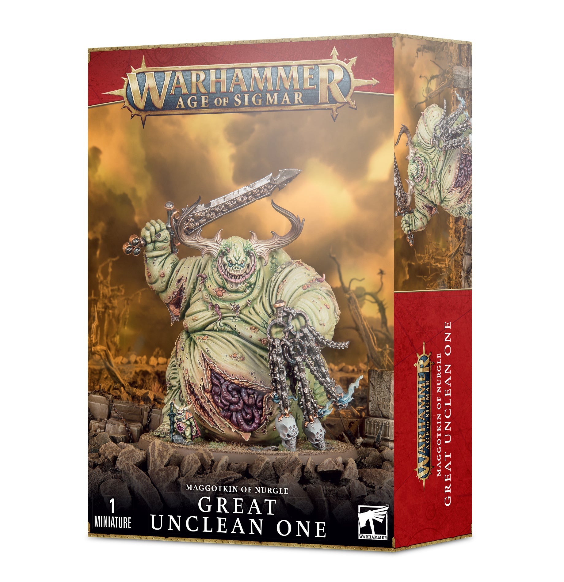 MAGGOTKIN OF NURGLE: GREAT UNCLEAN ONE マゴットキン・オヴ・ナーグル:グレイトアンクリーン・ワン