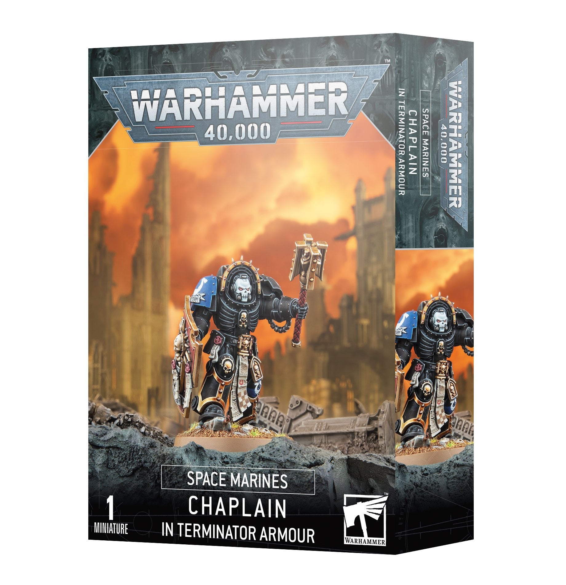 SPACE MARINES: CHAPLAIN IN TERMINATOR ARMOUR スペースマリーン:チャプレイン(ターミネイターアーマー装備)