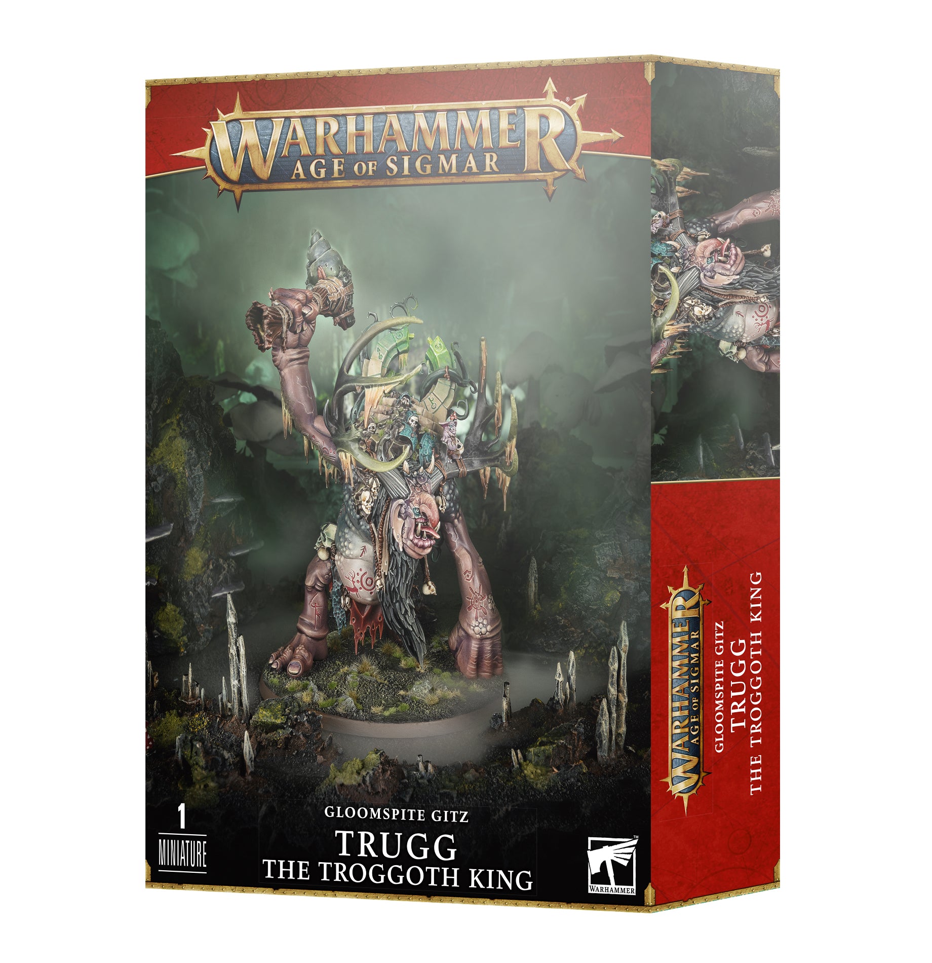 GLOOMSPITE GITZ: TRUGG THE TROGGOTH KING グルームスパイト・ギット:トロゴスの王トラグ