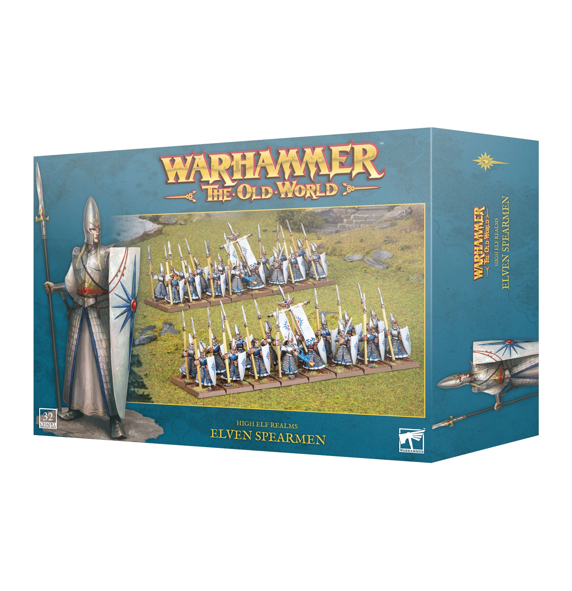 ハイエルフ・レルム:エルヴン・スピアマン
HIGH ELF REALMS: ELVEN SPEARMEN