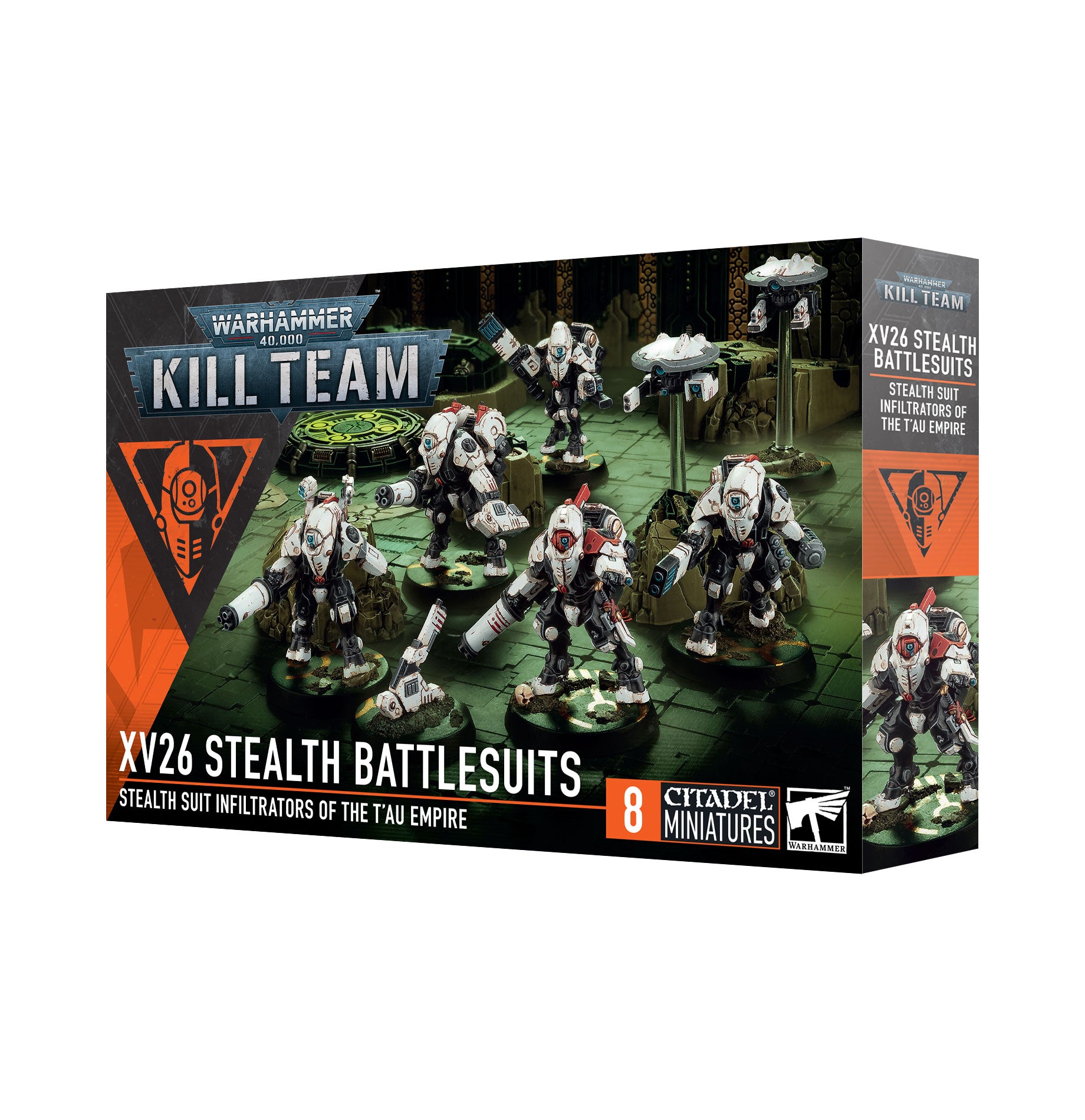 キルチーム:XV26ステルス・バトルスーツ
KILL TEAM: XV26 STEALTH BATTLESUITS