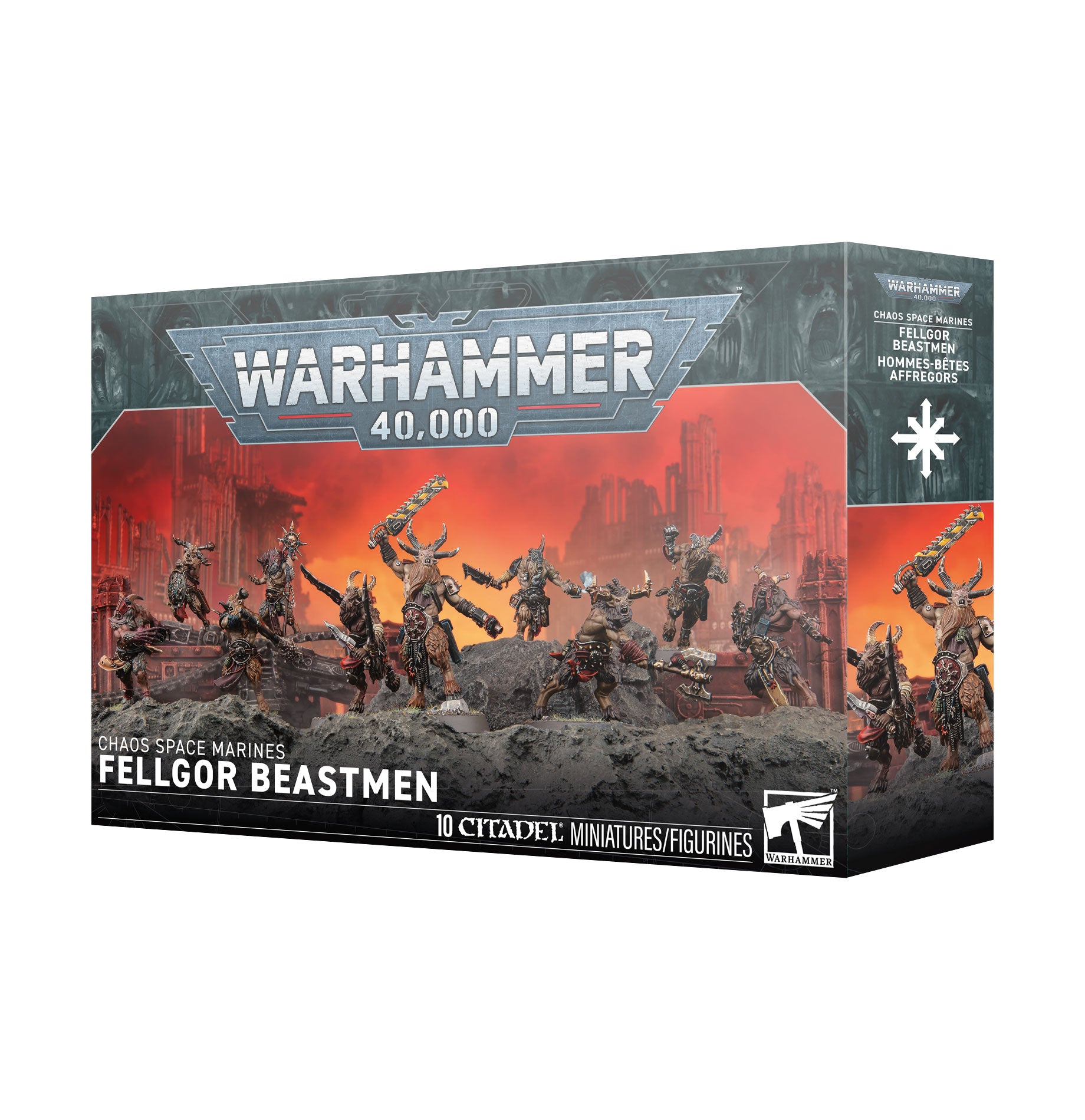 ケイオス・スペースマリーン:フェルゴウル・ビーストマン CHAOS SPACE MARINES: FELLGOR BEASTMEN