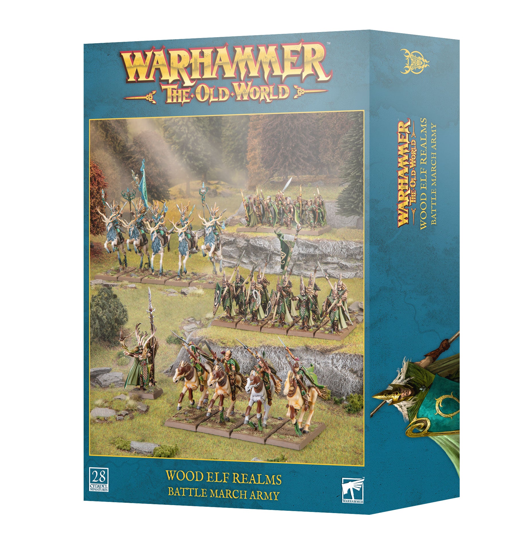 ウッドエルフ・レルム:バトルマーチアーミー
WOOD ELF REALMS: BATTLE MARCH ARMY