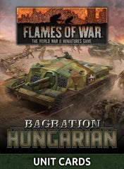 fw269hu Hungarian Unit Card Pack (37x Cards)