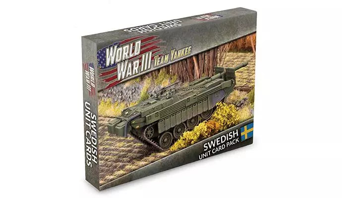 ww3-08s Swedish Unit Cards (26x Cards)