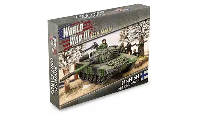 ww3-08f Finnish Unit Cards (33x Cards)