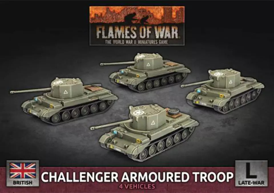 bbx72 Challenger Armoured Troop (4x Plastic)
