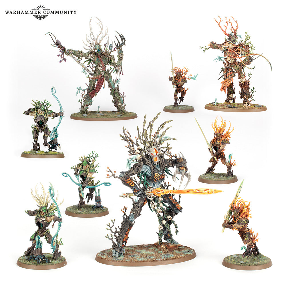バトルフォース:シルヴァネス:強根の木立 SYLVANETH: STRONGROOT GROVE