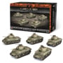 ubx99 Marine M4 Sherman Platoon (x5 Plastic)