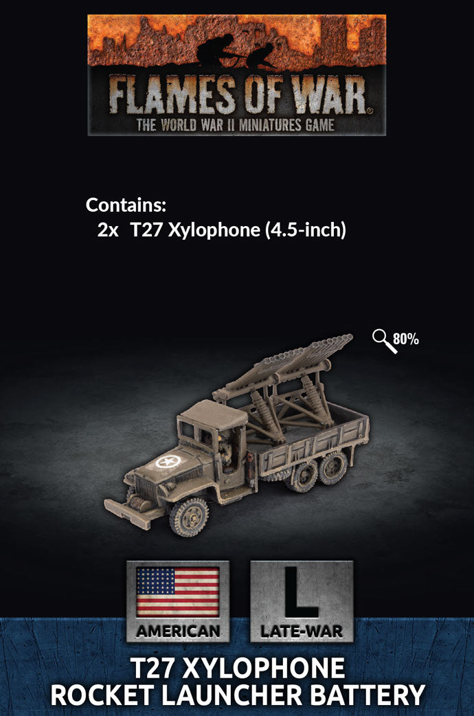 us145 T27 Xylophone Rocket Launcher Battery