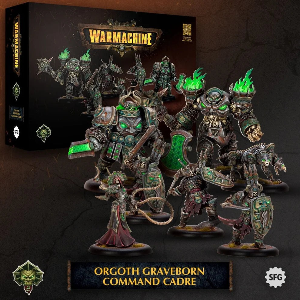 Warmachine: Orgoth Graveborn Command Cadre (HIPS)