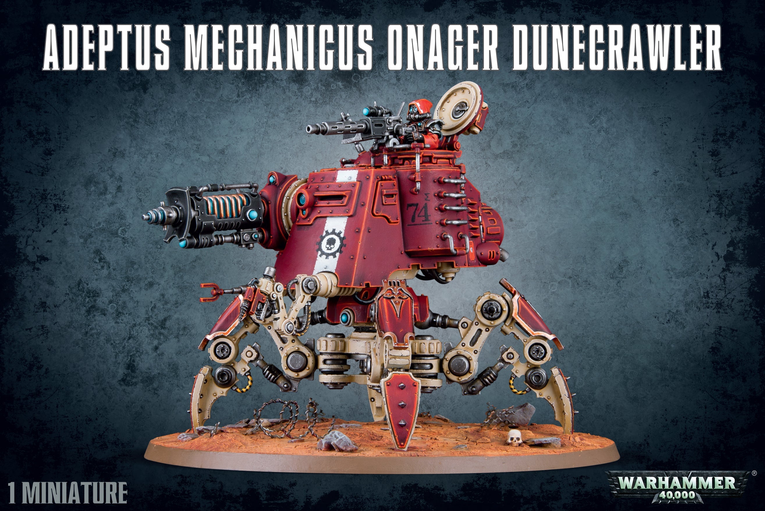 ADEPTUS MECHANICUS: ONAGER DUNECRAWLER アデプトゥス・メカニカス:オナガー・デューンクロウラー