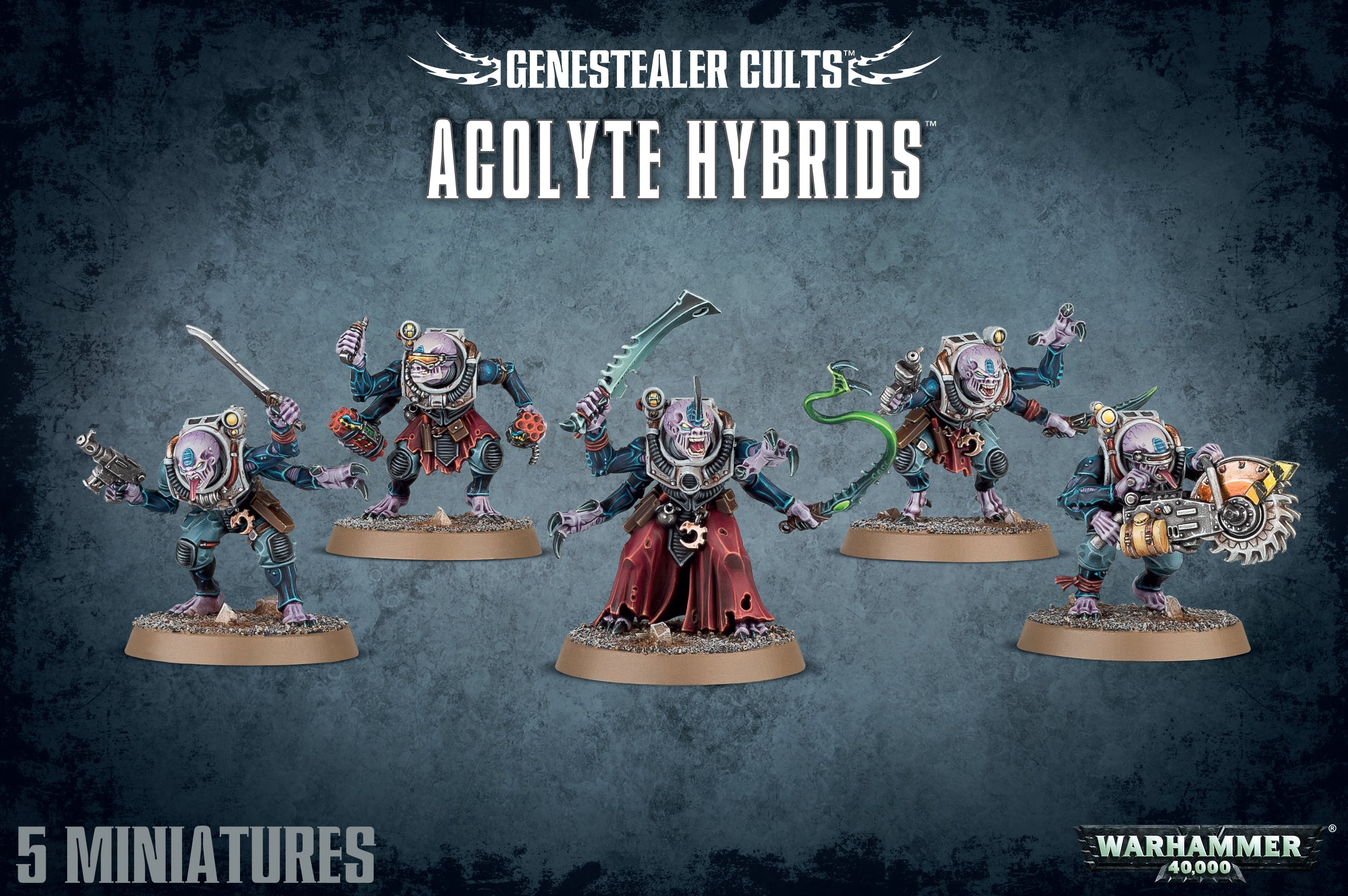 GENESTEALER CULTS: ACOLYTE HYBRIDS ジーンスティーラー・カルト:アコライト・ハイブリッド