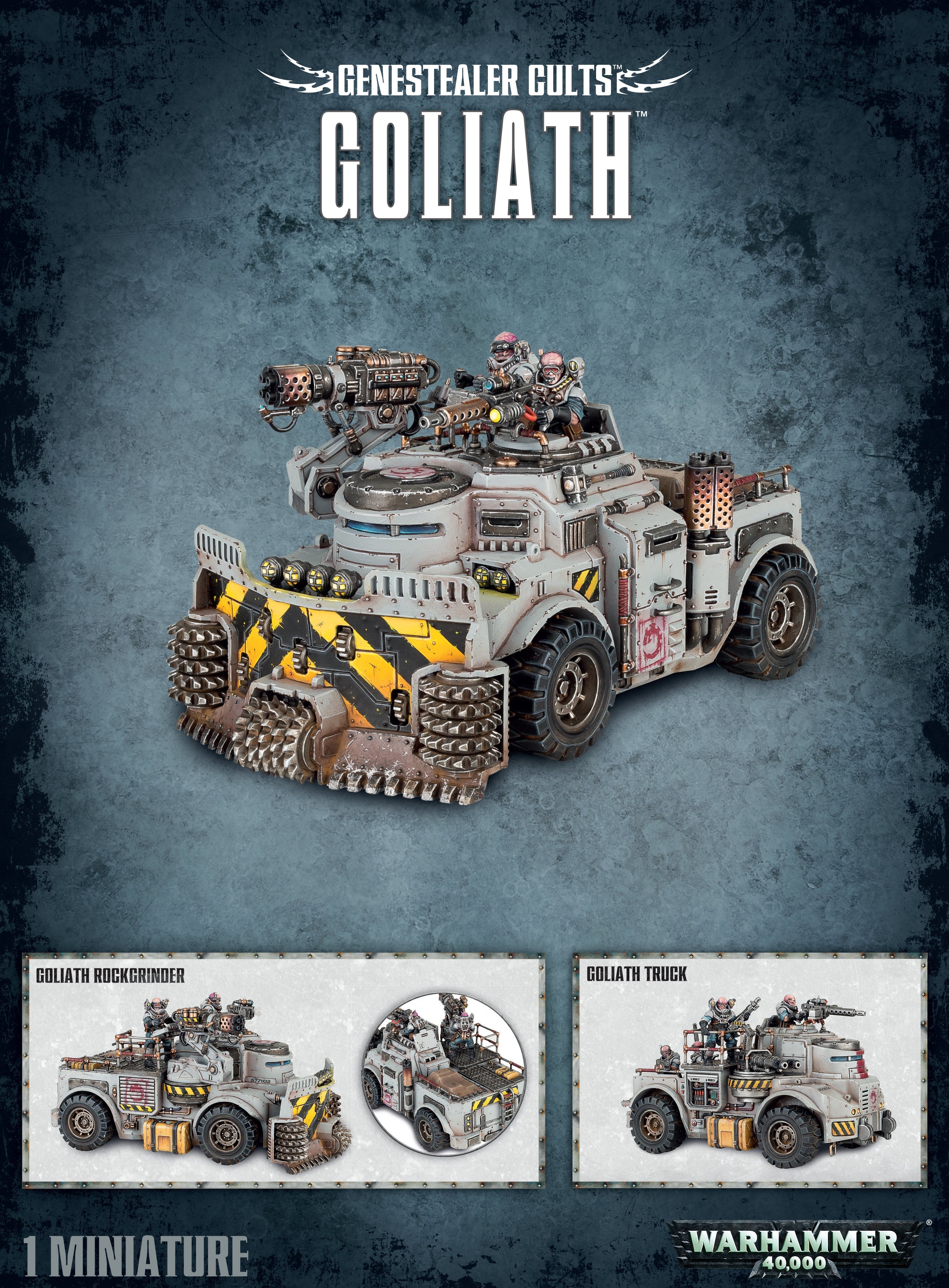 GENESTEALER CULTS: GOLIATH ジーンスティーラー・カルト:ゴライアス