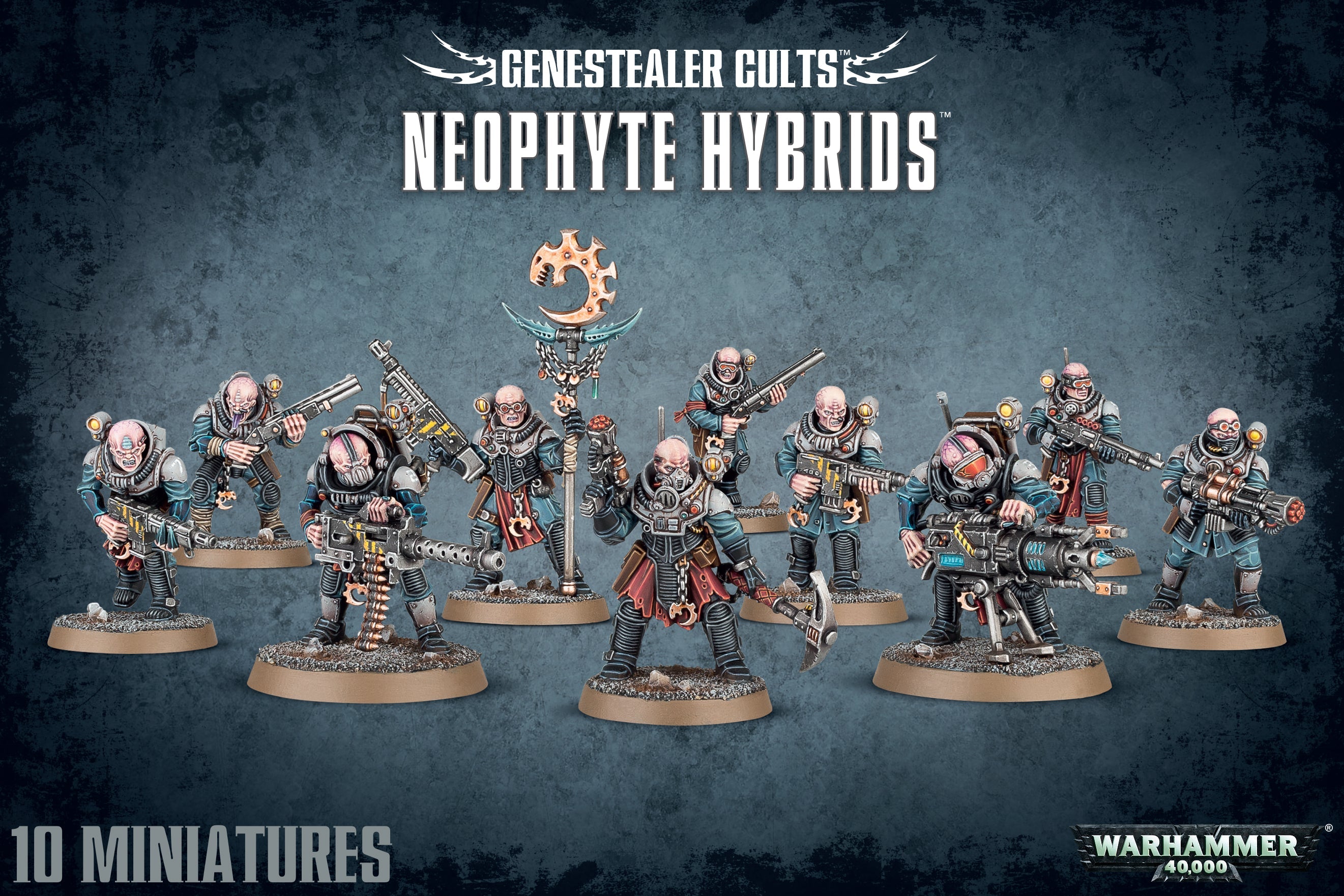 GENESTEALER CULTS NEOPHYTE HYBRIDS ジーンスティーラー・カルト:ネオファイト・ハイブリッド