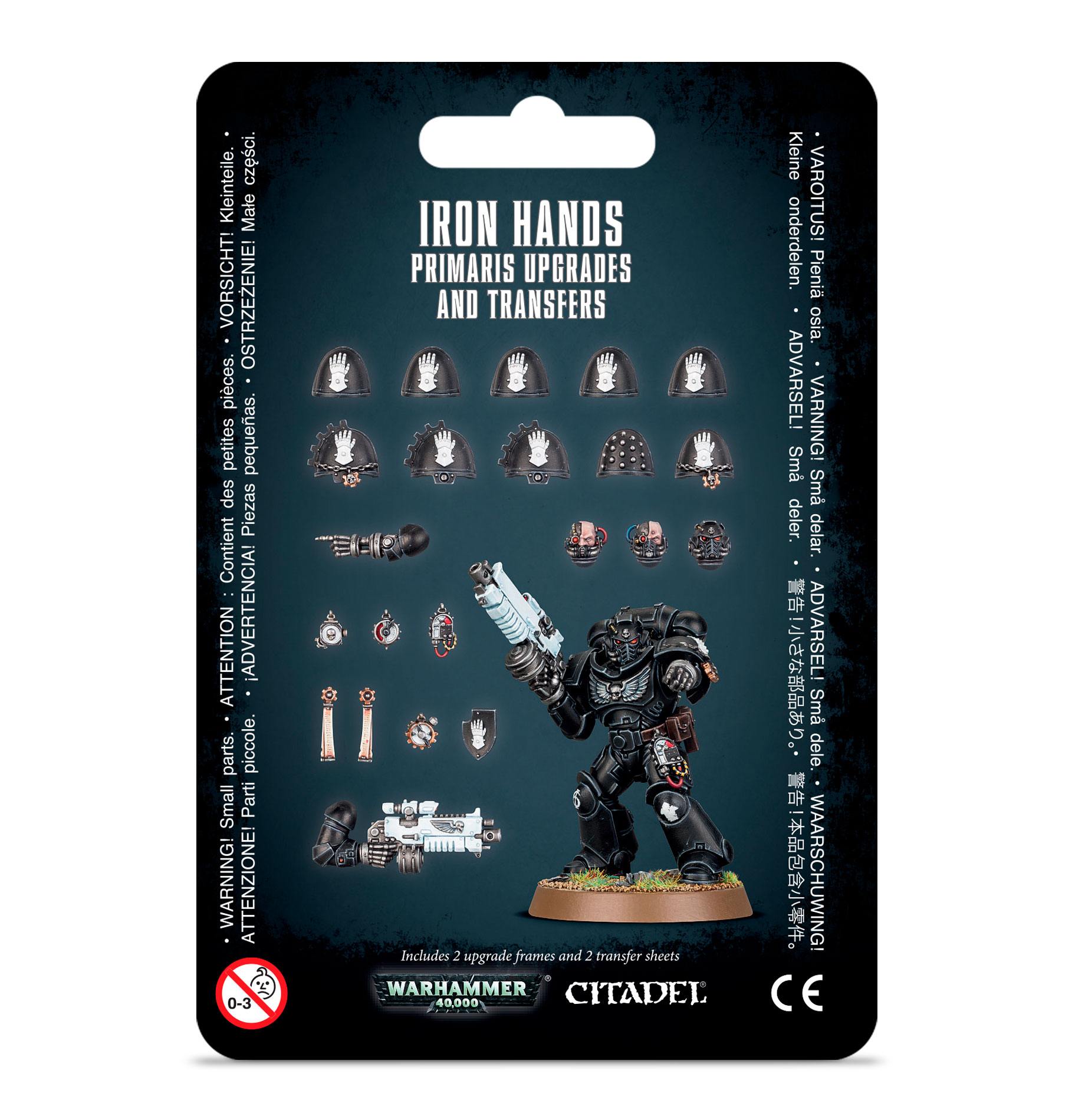 IRON HANDS PRIMARIS UPGRADES アイアンハンド:プライマリス・アップグレード