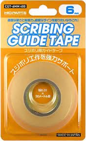 スジボリ用ガイドテープ 6mm(30m巻)