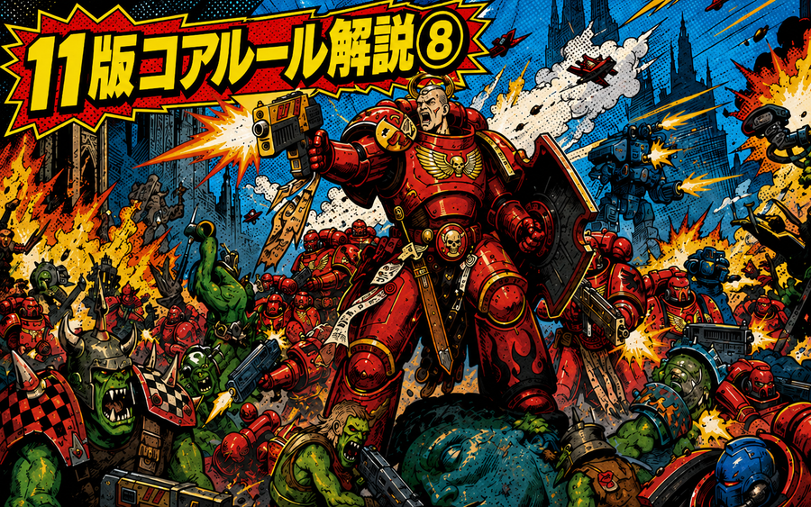 第11版コアルール解説⑧キャラクターと輸送車両、航空機