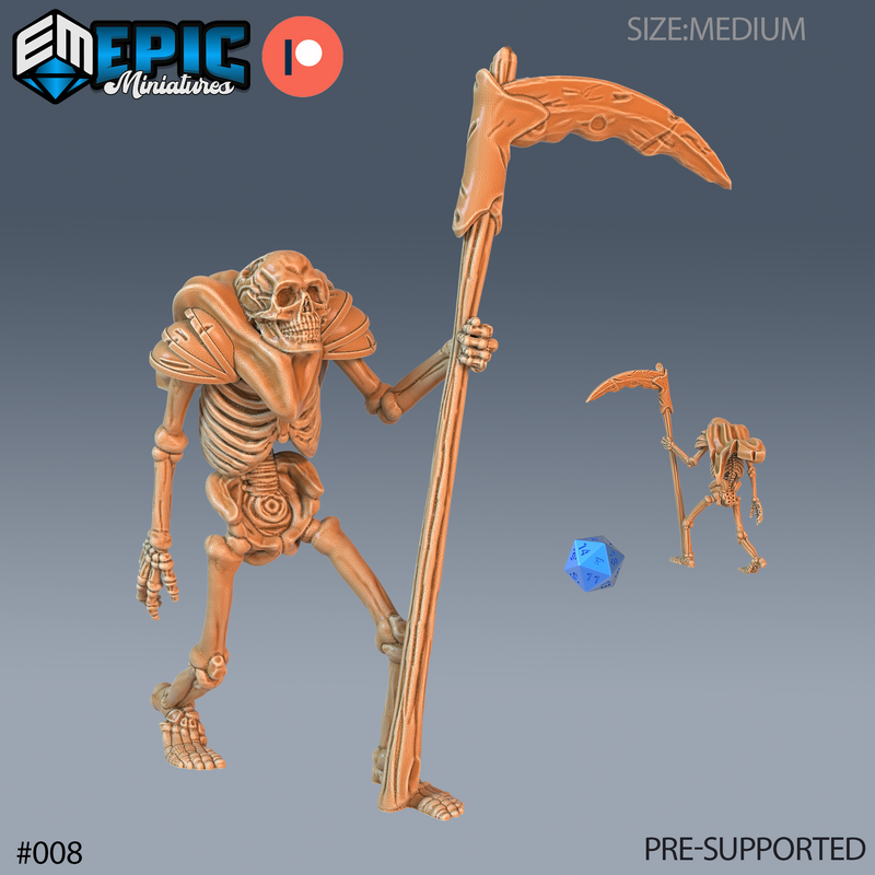 Scythe of Dead Skeleton (Medium)