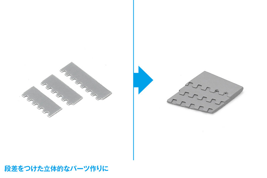 HGﾃﾞｨﾃｰﾙﾊﾟﾝﾁ四角① 1mm/2mm