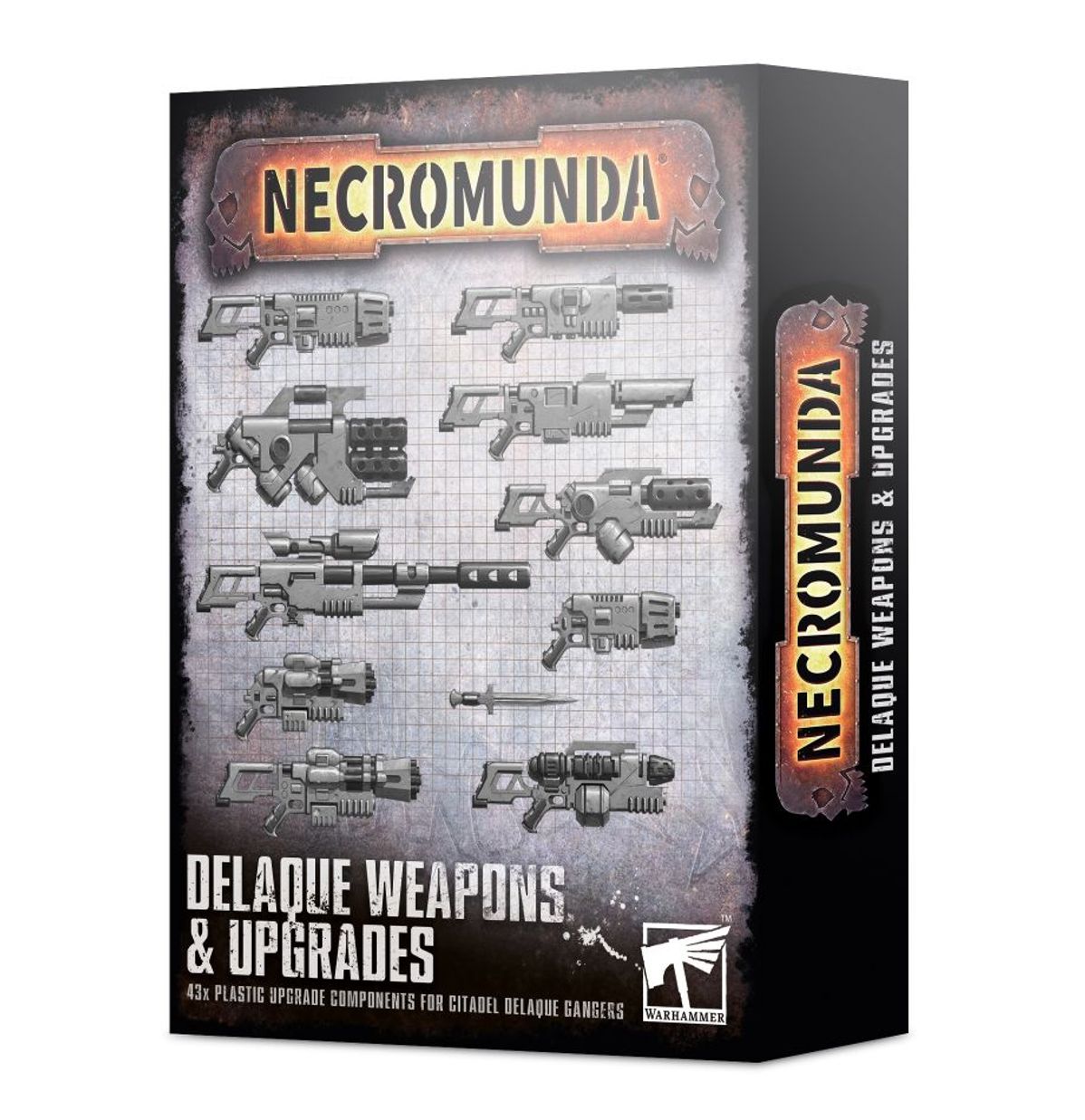 NECROMUNDA: DELAQUE WEAPONS & UPGRADES ネクロムンダ：デラク・ウェポン＆アップグレード
