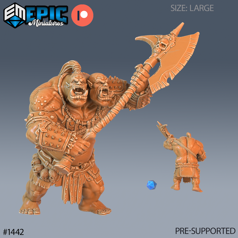 Ettin Tribe Axe Warrior (Large)