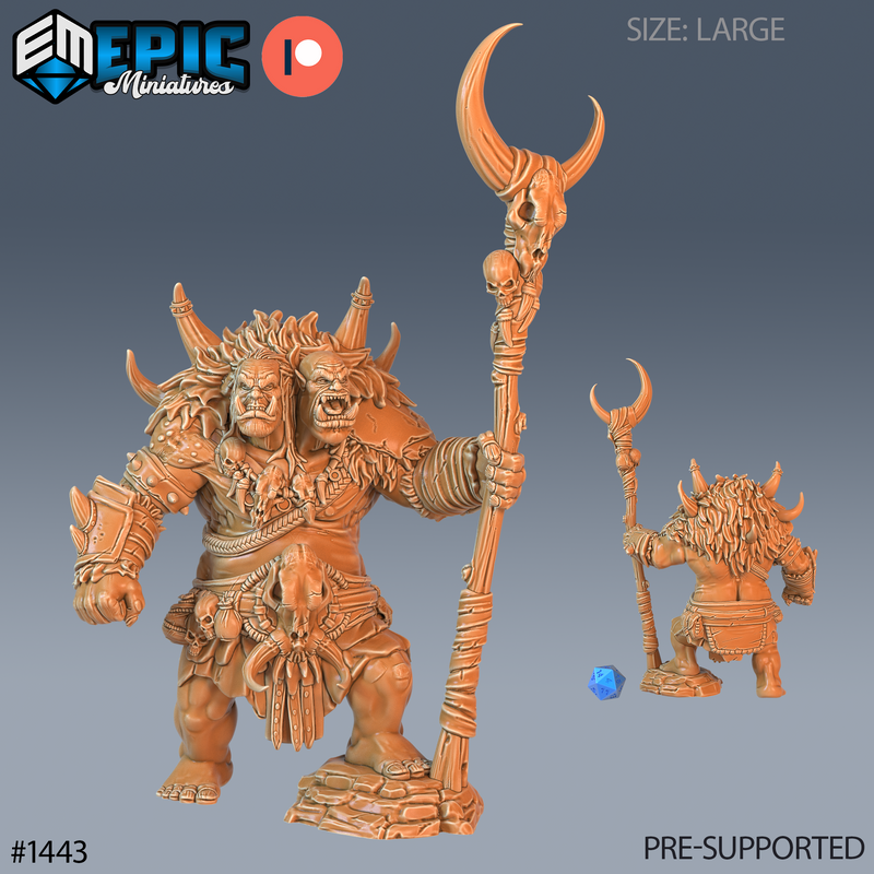 Ettin Tribe Shaman (Large)