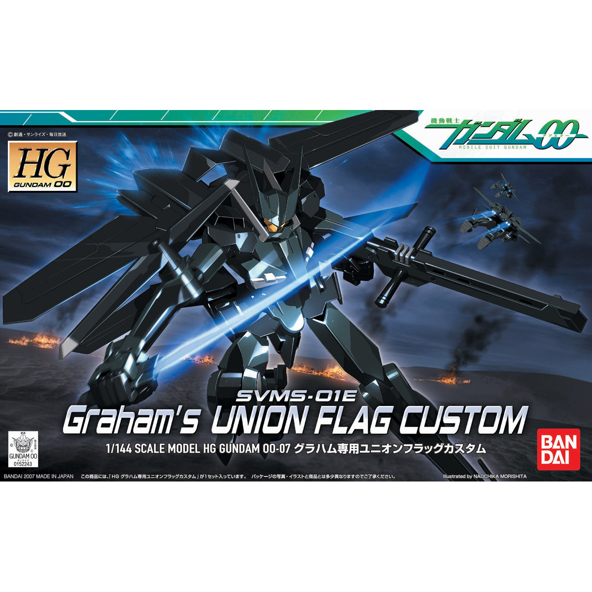 HG 1/144 グラハム専用ユニオンフラッグカスタム