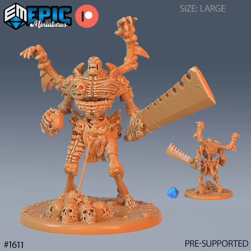 Human Bone Golem (Large)