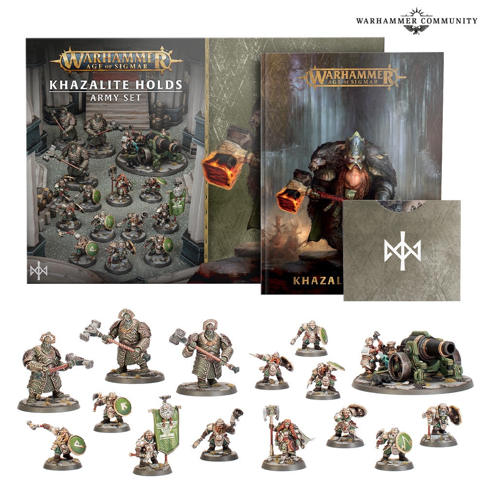 カザライト・ホールド・アーミーセット（英語版）　KHAZALITE HOLDS ARMY SET (ENGLISH)