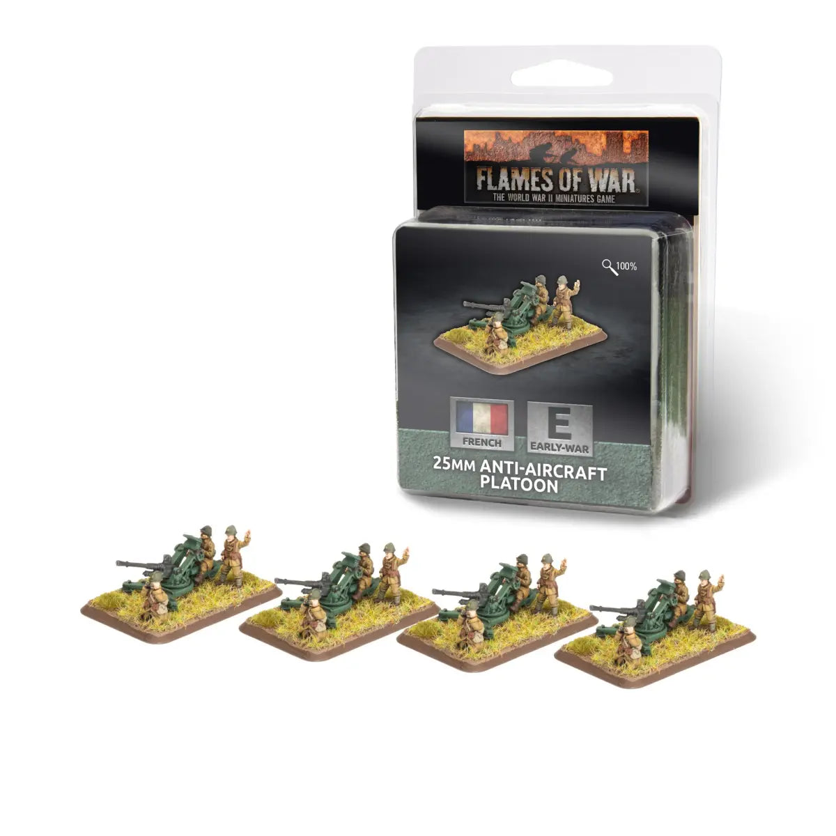 FR546 25mm AA Platoon (x4 guns)
