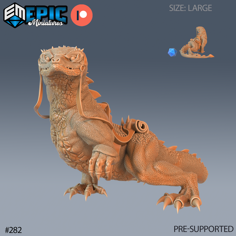 Desert Lizard Mount (Large)