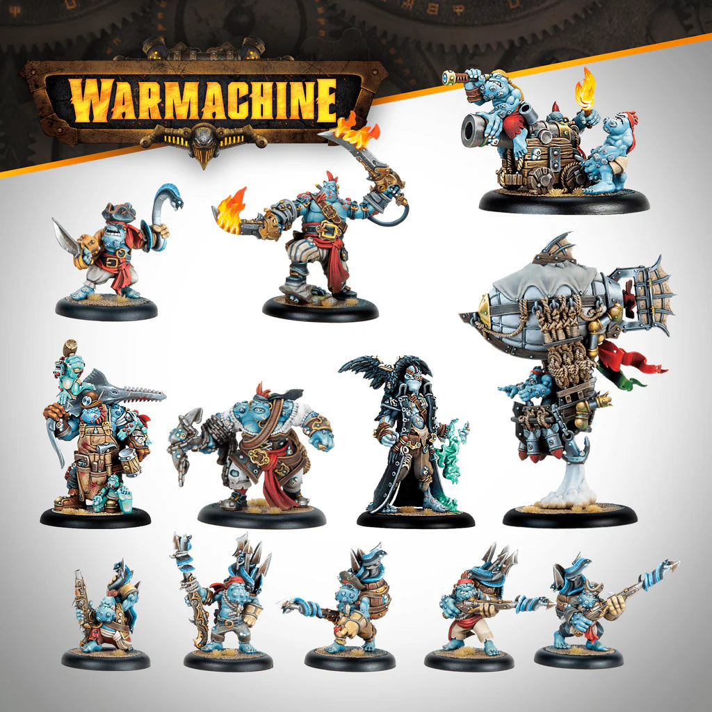 Warmachine: Southern Kriels Brineblood Marauders Auxiliary Expansion