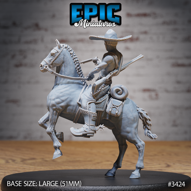 Wild West Bandit Rider (Large)