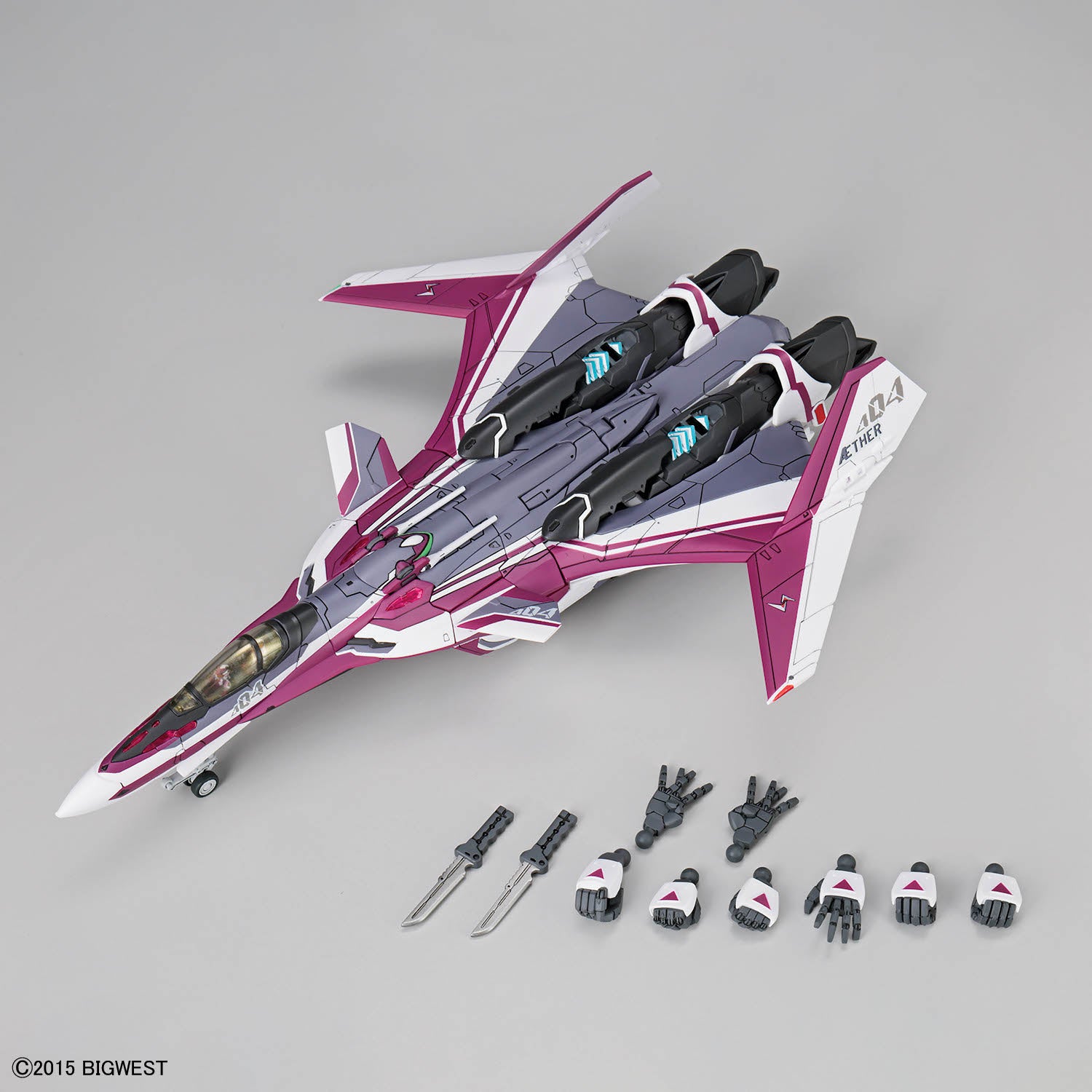 HG 1/100 VF-31C ジークフリード(ミラージュ･ファリーナ･ジーナス機)