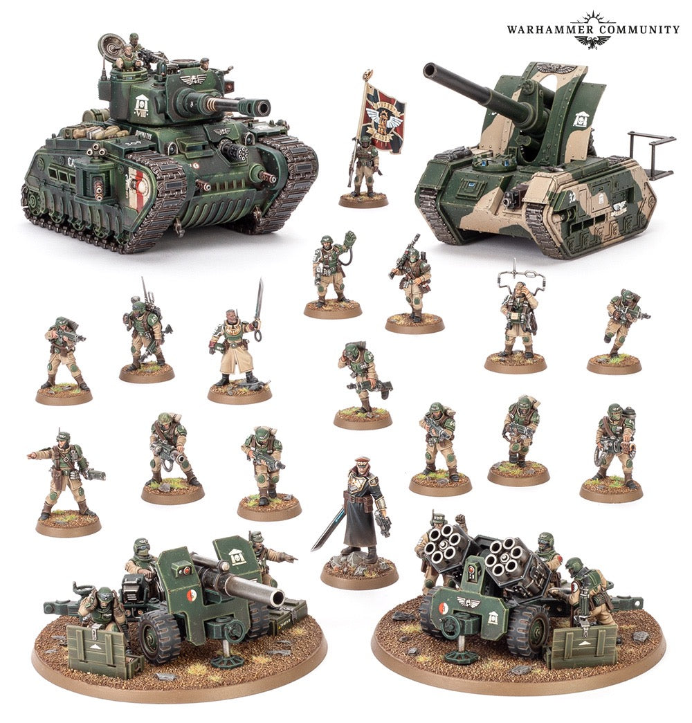 バトルフォース：アストラ・ミリタルム小隊 BATTLEFORCE: ASTRA MILITARUM PLATOON