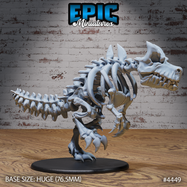 Skeleton T-Rex Run (Huge)