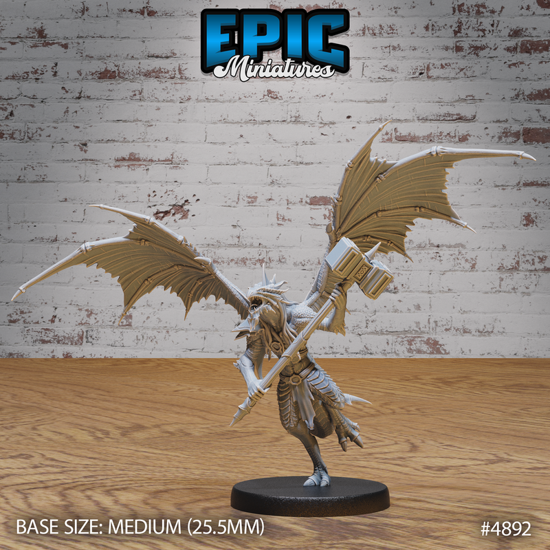 Draconic Demon Bronze Attack (Medium)