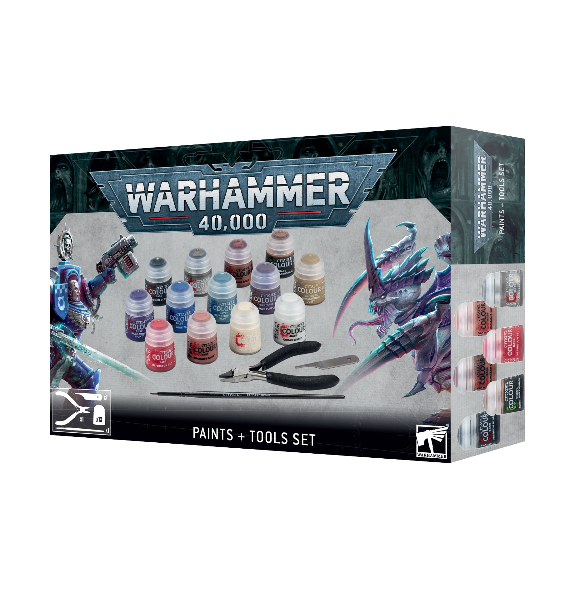 WARHAMMER 40000: PAINTS+TOOLS ウォーハンマー40000：ペイント＋ツール