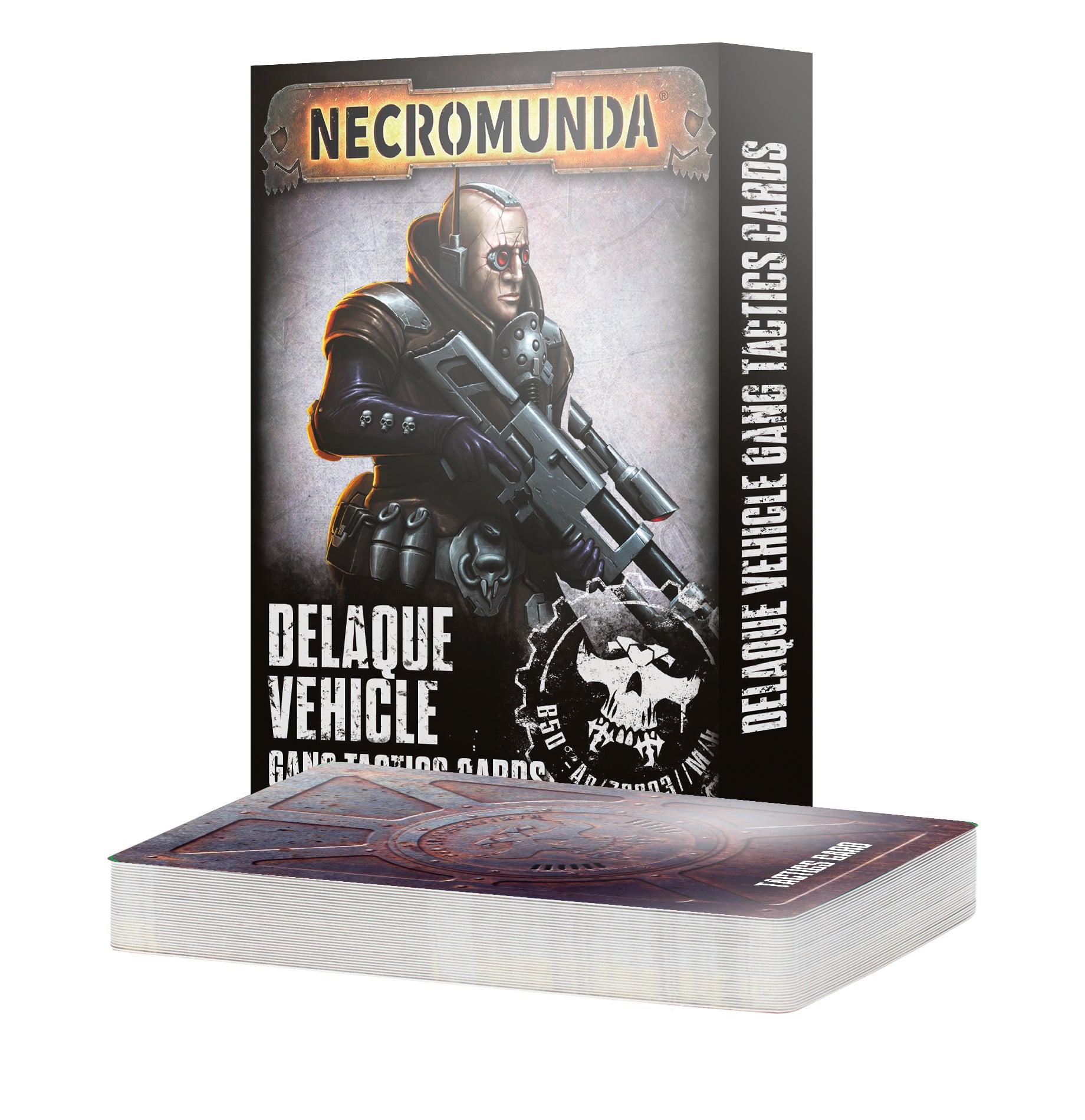 NECROMUNDA: DELAQUE VEHICLE GANG TACTICS CARDS (ENG)