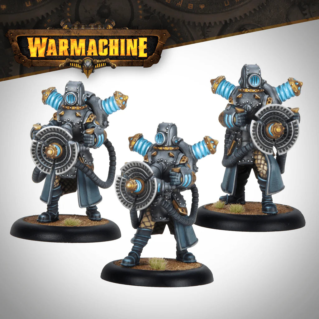 Warmachine: Cygnar Storm Forge Command Cadre