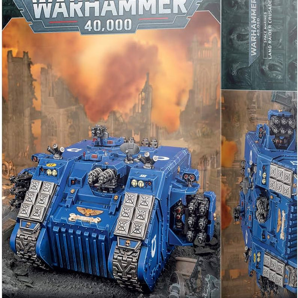フォージワールド スペースマリーン ランドレイダー アキレス（希少） SPACE MARINES LAND RAIDER CRUSADER/REDEEMER スペースマリーン