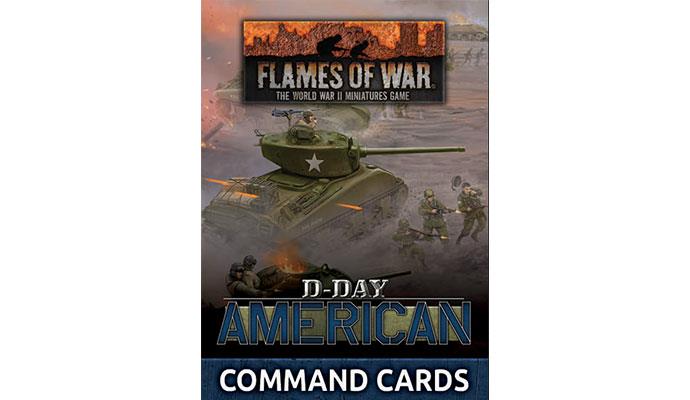 D-Day: American Command Cards (x50 cards)