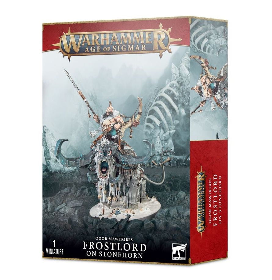 オゴウル・モウトライブ: フロストロード（ストーンホーン騎乗） Frostlord on Stonehorn