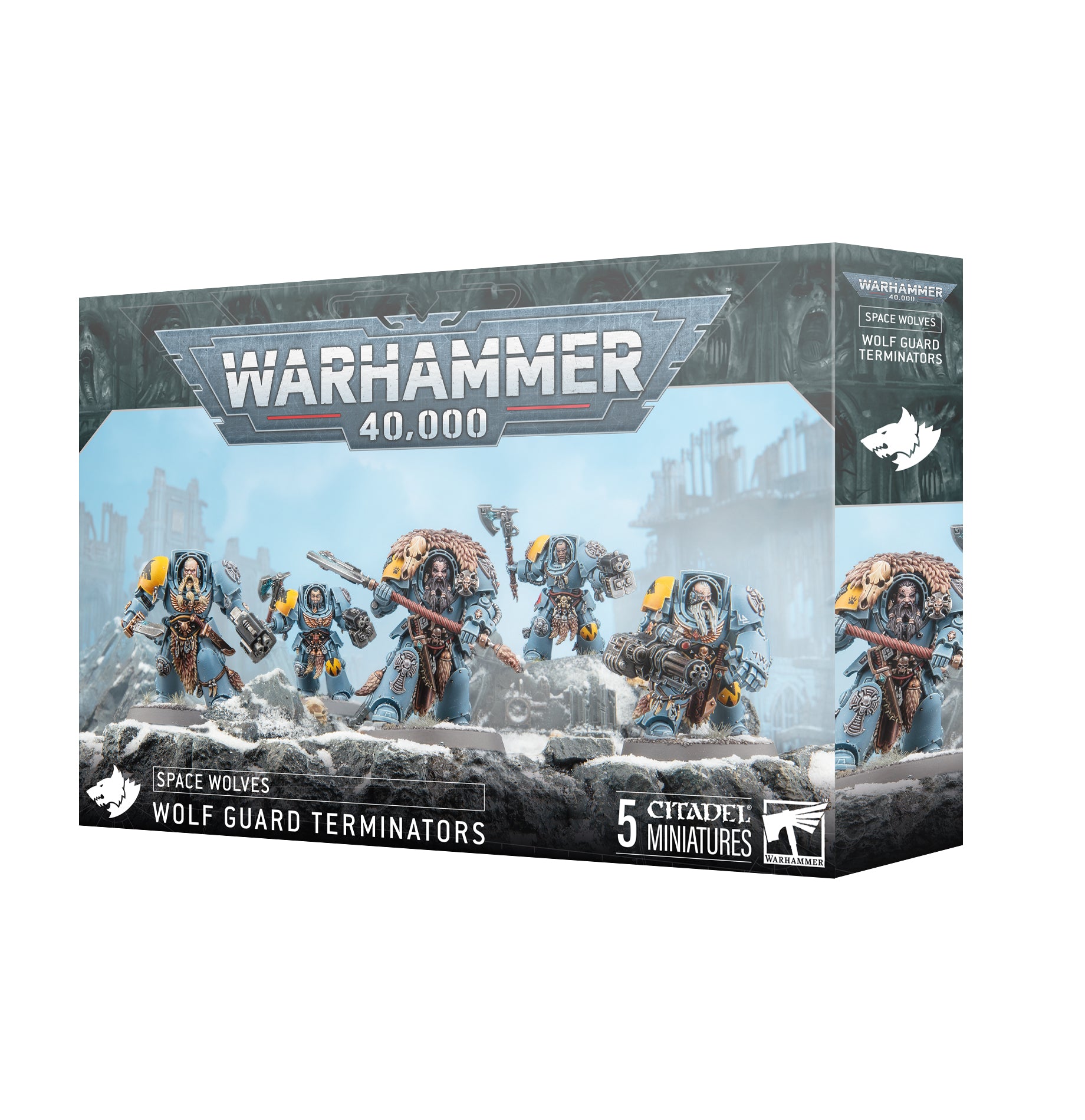 スペースウルフ：ウルフガード・ターミネイター
SPACE WOLVES: WOLF GUARD TERMINATORS