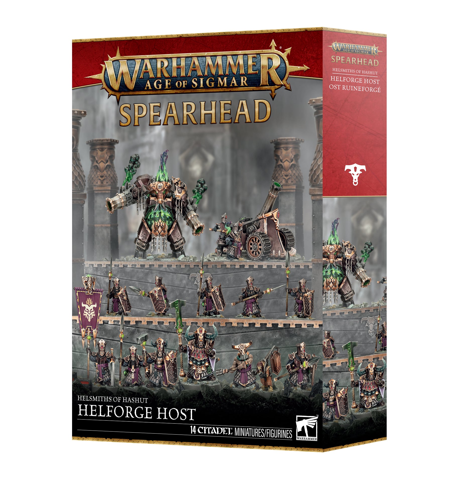 スピアヘッド：ヘルスミス・オヴ・ハシュット：煉獄炉の軍団
SPEARHEAD: H/HASHUT: HELFORGE HOST